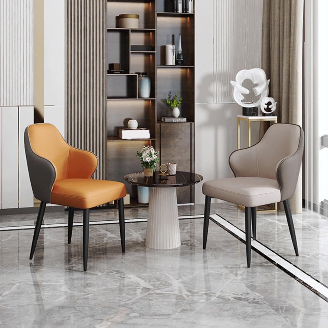 Amazon｜[NHYGDY] ダイニングチェア イームズチェア カラー1 NO1*3